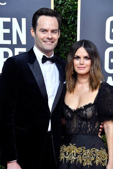 Bill Hader & Rachel Bilson Went Public as a Couple at the 2020 Golden ...