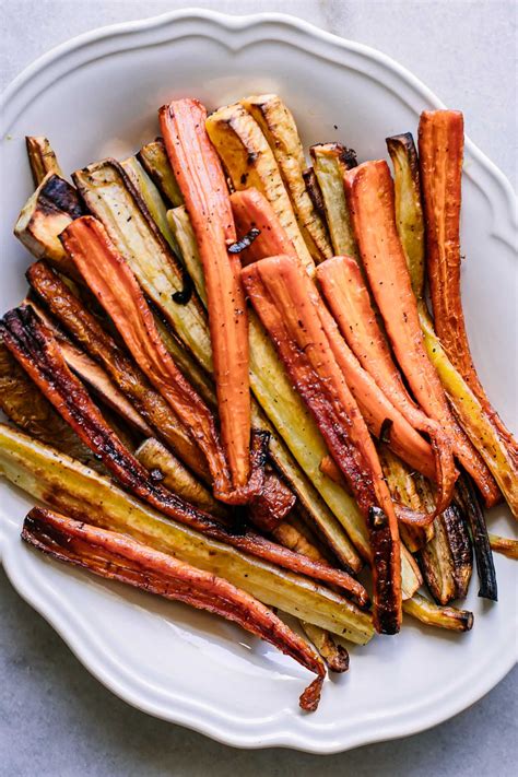 Roasted Carrots and Parsnips | Easy Sheet Pan Roasted Root Veggies