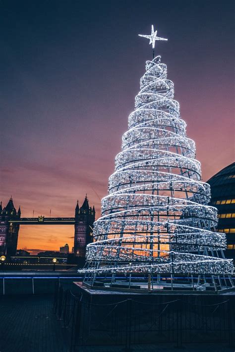 Christmas Tree in London | London christmas, Outdoor christmas tree ...