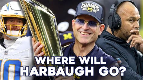 Which NFL team lands Jim Harbaugh as their next head coach? - WDC TV NEWS