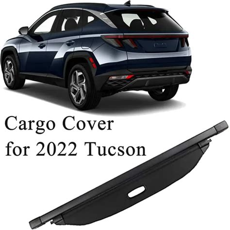 FOR 2022 HYUNDAI Tucson Cargo Cover Retractable Rear Trunk Shade Shield ...