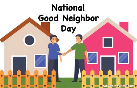 National Neighbor Day 2023 - Thursday, September 28 - Nationaldaytime.com