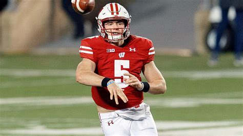 Wisconsin QB Graham Mertz files for trademark on personal logo ahead of ...