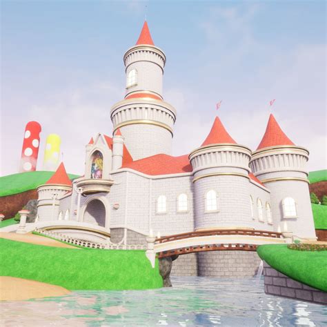 Peach's Castle | CGTrader