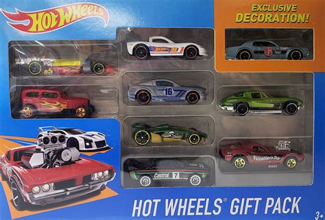 2016 Mattel Hot Wheels 9-Car Collector Gift Pack Exclusive Decoration X6999 | Nokomis Bookstore ...