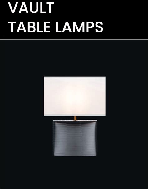 Table Lamps Are Here – Vault