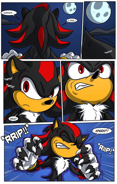 Shadow the Werehog transformation Part 1 - Shadow The Hedgehog Fan Art (32756280) - Fanpop