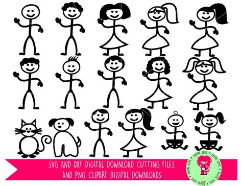 29 Stick Figure Svg Free Pictures Free Svg Files Silhouette And ...