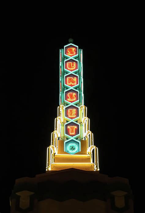 Neon Tower Photograph by Francois Gendron - Pixels