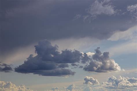 Premium Photo | Dramatic storm clouds for the background isolated summer storm clouds before a ...