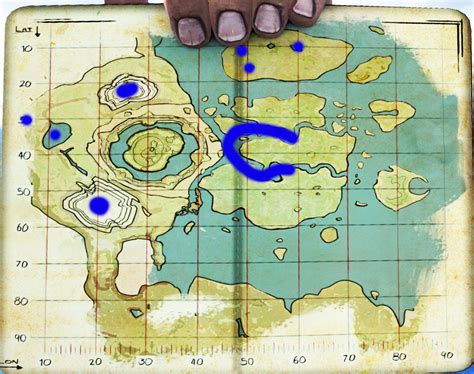 Fat Frog's Swamp Gas Gaming: Where to find oil on the Center Map of Ark ...