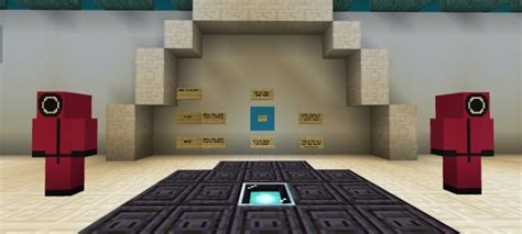 Squid Game Map | Minecraft PE Bedrock Maps