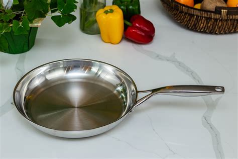 Davyline Cookware Stainless Steel 12-Inch Fry Pan - Walmart.com