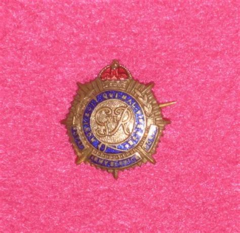 WORLD WAR II Royal Army Service Corps Badge Pin $3.75 - PicClick