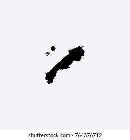 Map Shimane Prefecture Japan Vector Illustration Stock Vector (Royalty Free) 764376712 ...