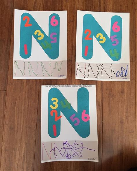 letter-n-crafts-for-preschool-enjoyable - Preschool Crafts