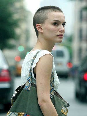 Pin by Neurotic Racoon on Bigender style | Very short hair, Bald women, Natalie portman