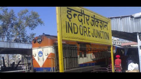 Indore Railway Station - YouTube