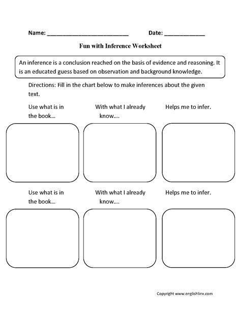 Inference Worksheets 6th Grade – Kidsworksheetfun