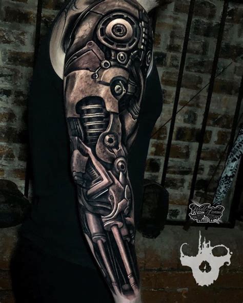 Robot Arm Tattoo