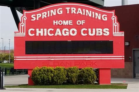 Cubs announce 2022 spring training schedule