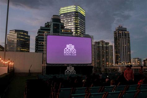 Rooftop Cinema Club opens in Houston