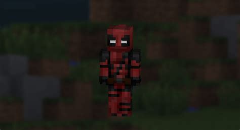 Deadpool pictures skin - Mods for Minecraft