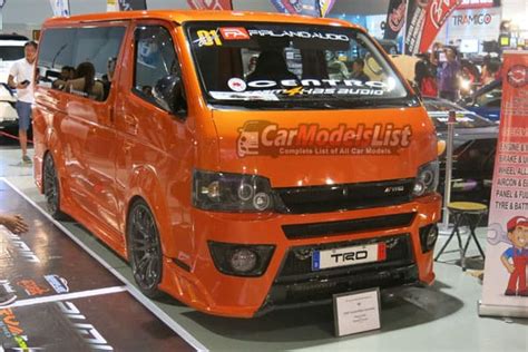 Complete List of All Van Car Models | Car Models List