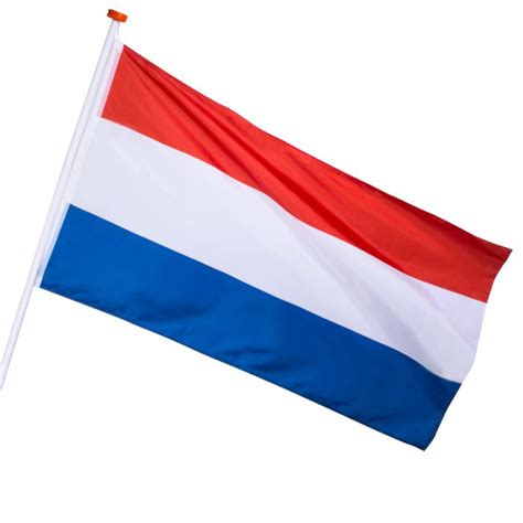 Nederlandse vlag ROOD-WIT-BLAUW kopen - deoranjeartikelenshop