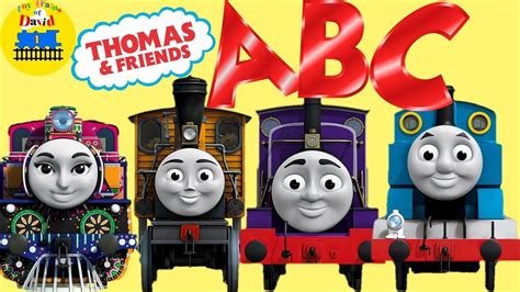 Learn ABC Letters of the Alphabet Thomas and Friends Toys|Nursery Rhymes The Wheels on the Bus ...