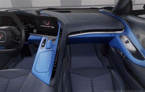 [PICS] The C8 Corvette's Tension and Twilight Blue Interior Spotted in Public - Corvette: Sales ...