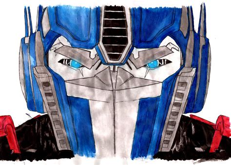 Transformers Prime: Optimus Prime [A3 Ink] by RexThranuil on DeviantArt