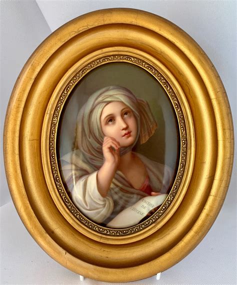 Kpm Berlin Porcelain Plaque.