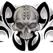 Tribal Skull Tattoos PNG Clipart | PNG All