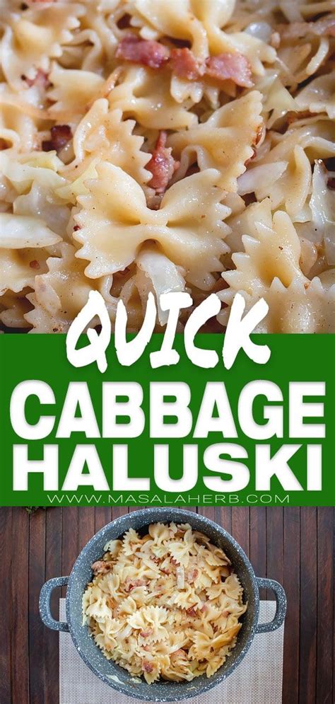 Quick Haluski (Halušky) recipe, Haluski with your favorite pasta noodle choice and haluski with ...