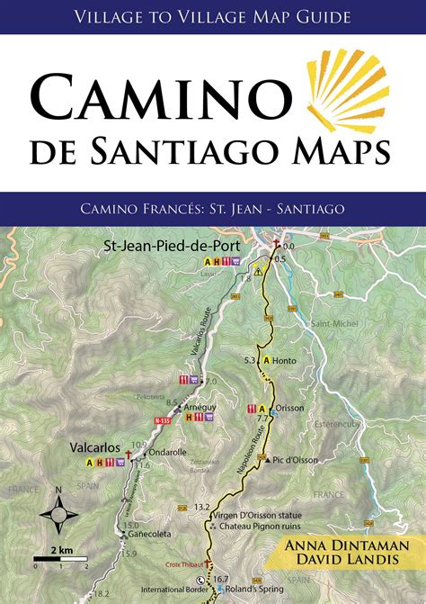 Map Of Camino De Santiago - Large World Map