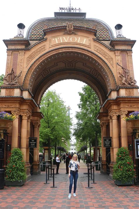 Visiting Tivoli Gardens in Copenhagen | Rebecca Coco