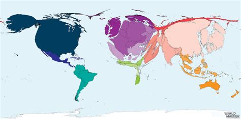 GNI 2018 - Worldmapper