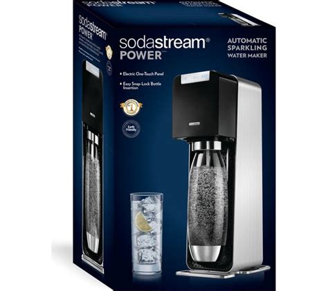 SODASTREAM Power Automatic Sparkling Water Maker - Black Fast Delivery | Currysie