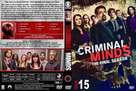 Criminal Minds - Season 15 (2020) R1 Custom DVD Cover & Labels - DVDcover.Com