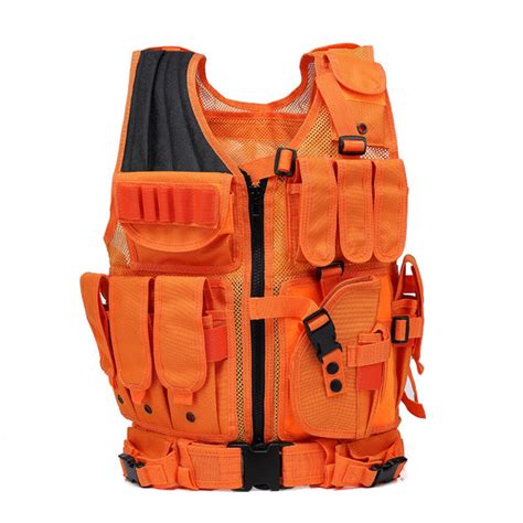 Blaze Orange Tactical Hunting Vest – Outdoor King