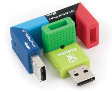 Kingston colorful DataTraveler Mini G2 USB flash drives