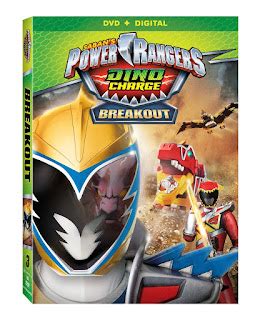 DVD Review - Power Rangers Dino Charge: Breakout - Ramblings of a Coffee Addicted Writer
