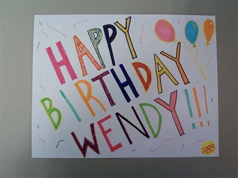 The Wiggins Family Tree: Happy Birthday, Wendy!