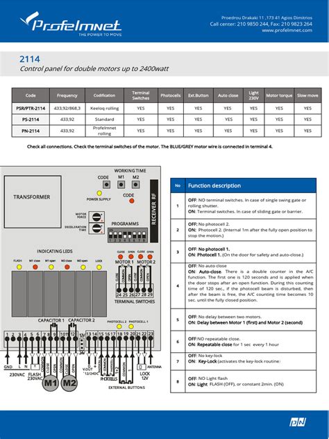 Gate Control | PDF | Electrical Engineering | Manufactured Goods