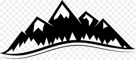 Black and White Mountain Logo - LogoDix