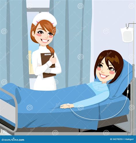 Nurse And Woman Patient Royalty Free Stock Photo - Image: 34278255