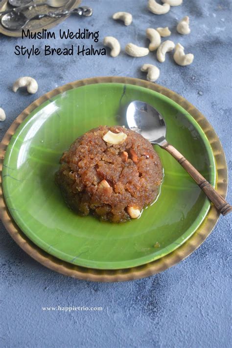 Muslim Wedding style Bread Halwa Recipe | Bread Halwa without Milk ~ Cook with Sharmila