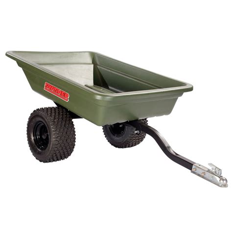 Shop Swisher 20-cu ft Plastic Dump Cart at Lowes.com