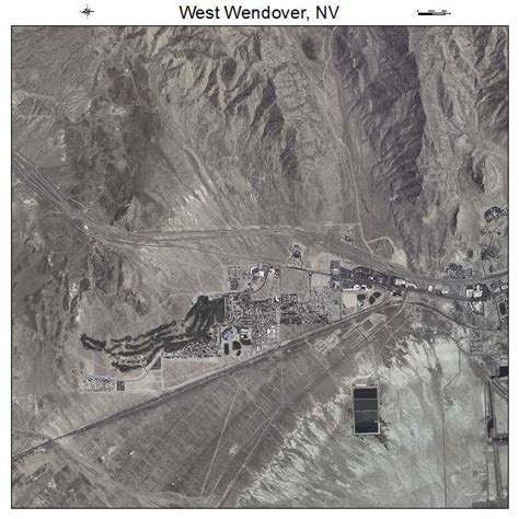 Aerial Photography Map of West Wendover, NV Nevada